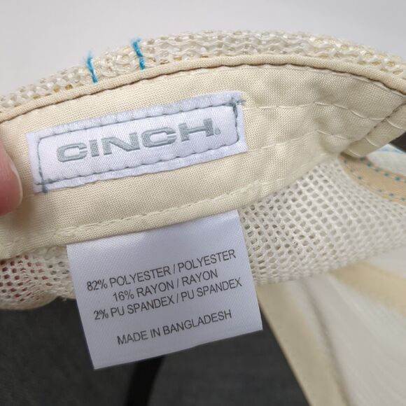 Cinch Snapback Trucker Hat Multicolor One Size Adjustable Mesh Back Aztec - Picture 8 of 8